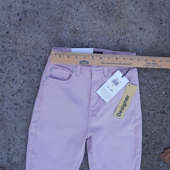 7 For All Mankind High Rise Ankle Skinny Jeans 23 NWT Stretch Denim - Picture 9 of 13